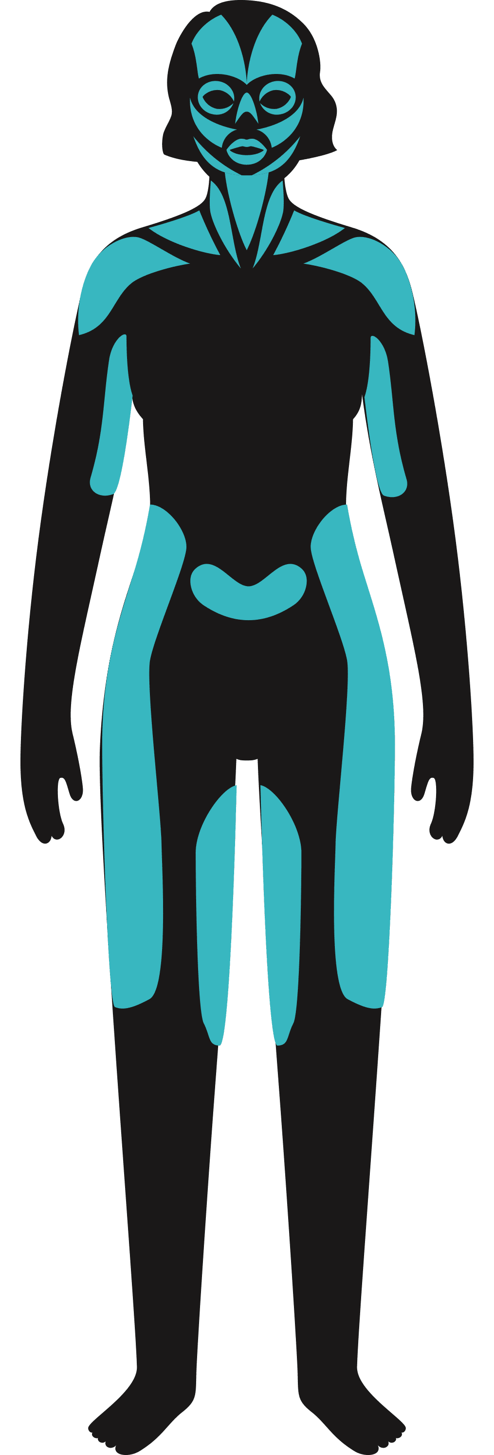 Soins technologiques - Dessin corps humain - MCT Douleur chronique